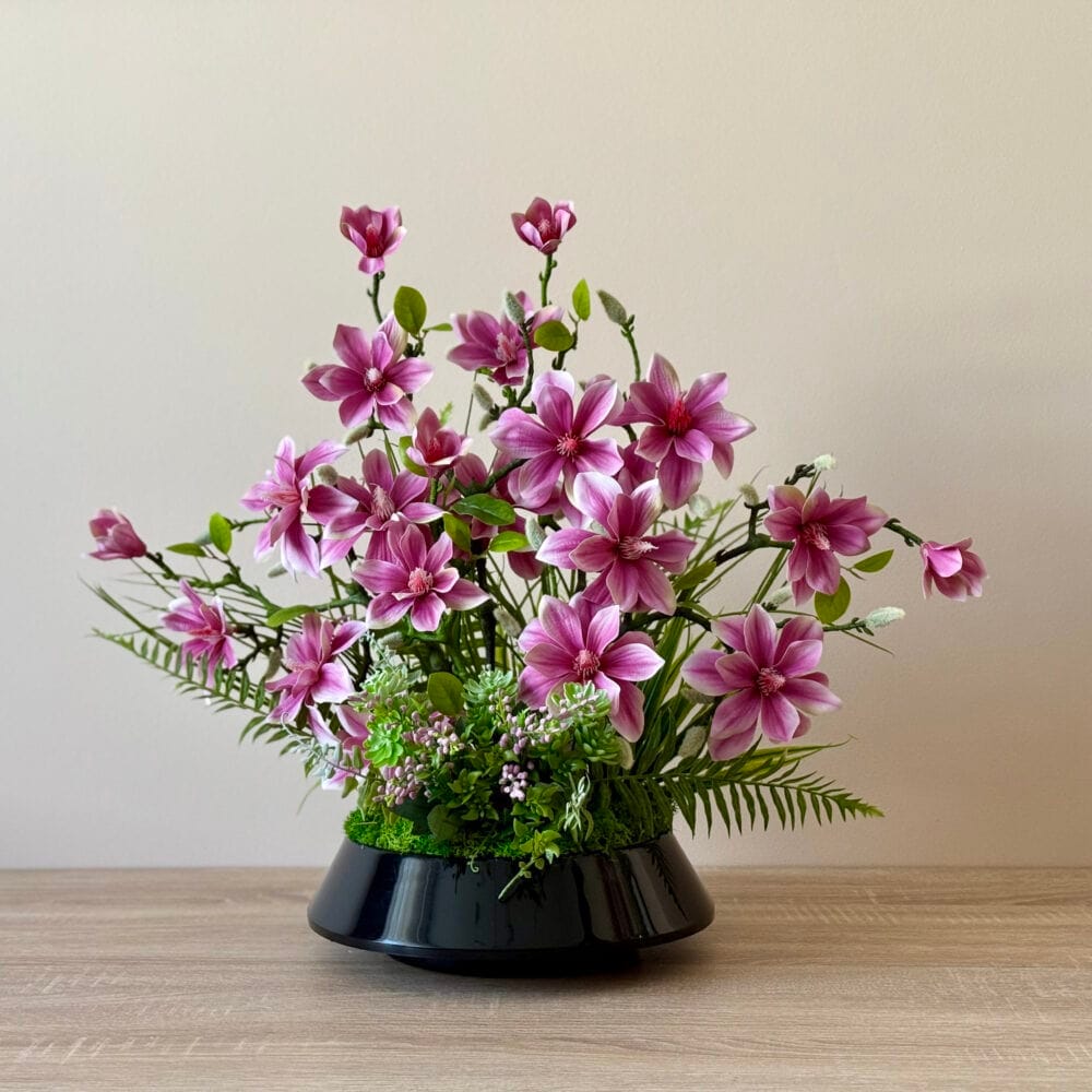 Kompozycja nagrobna z magnolii – elegancka dekoracja SP/3