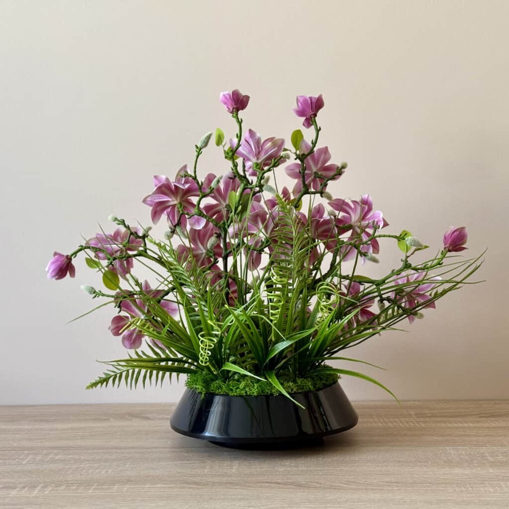 Kompozycja nagrobna z magnolii – elegancka dekoracja SP/3 - obrazek 5