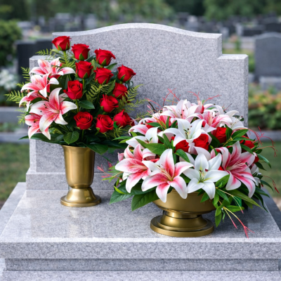 Kompozycja na grób kp 29 25 – ART Flowers
